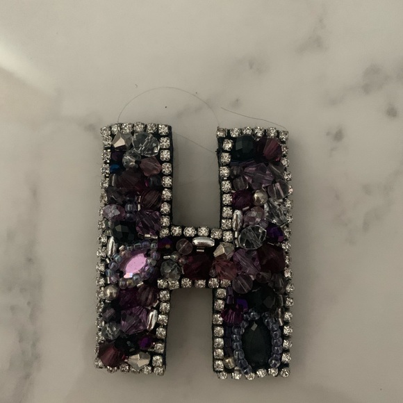 Letter Brooch - Picture 2 of 4